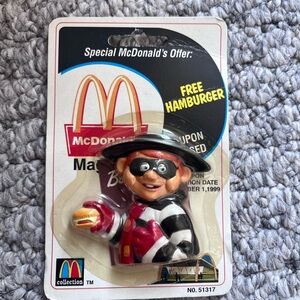 Vintage McDonald's Hamburglar magnet